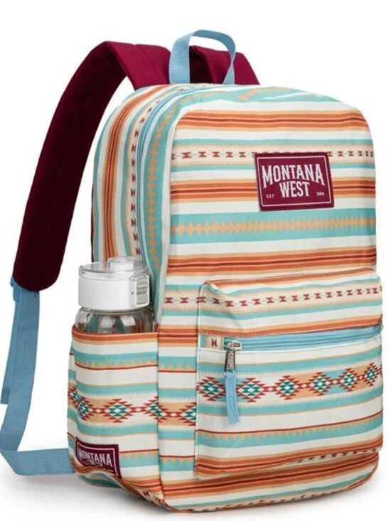 Montana West Backpack Purse for Women Western Aztec Backpack - Picture 2 of 4